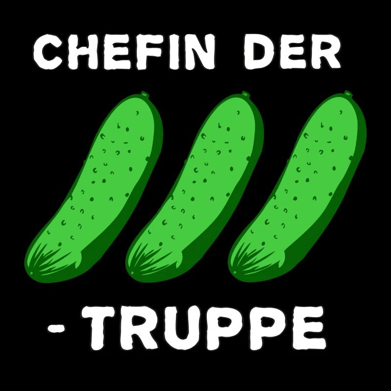 Chefin der Gurkentruppe