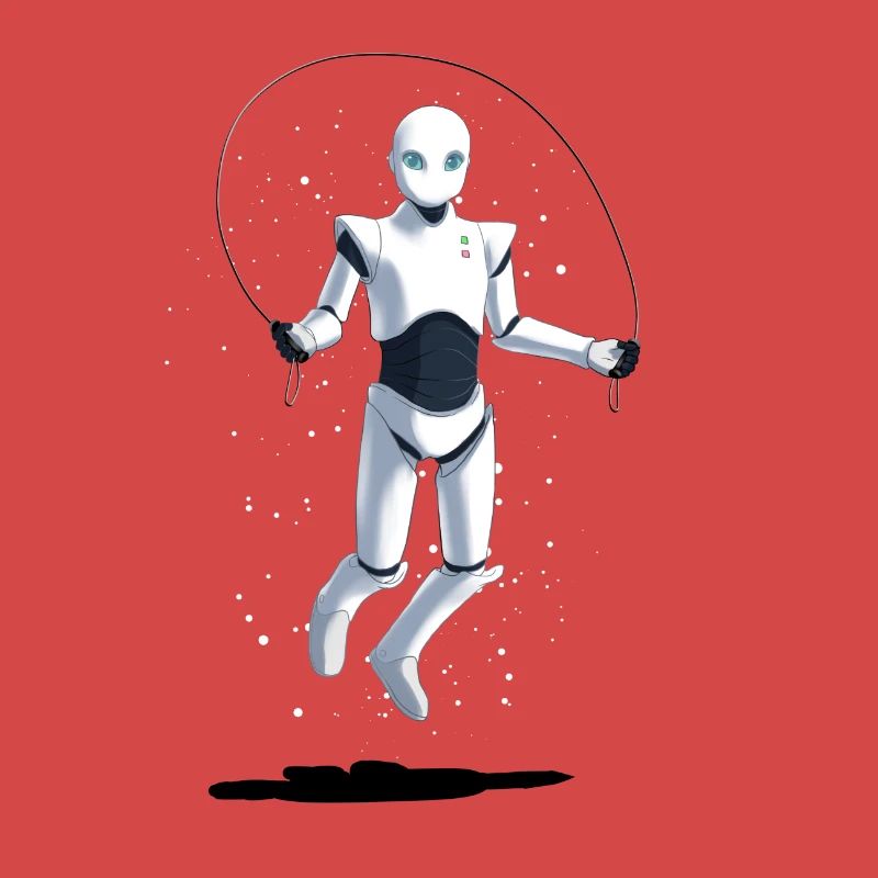 Robot de la corde saute