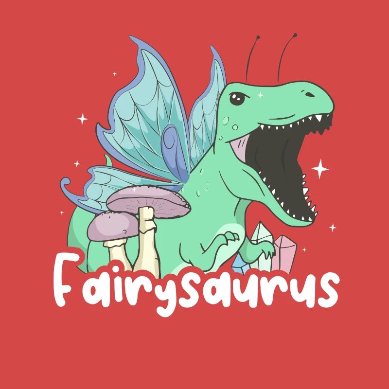 Fairycore Esthétique Fée Fée Dinosaure Fairysaurus