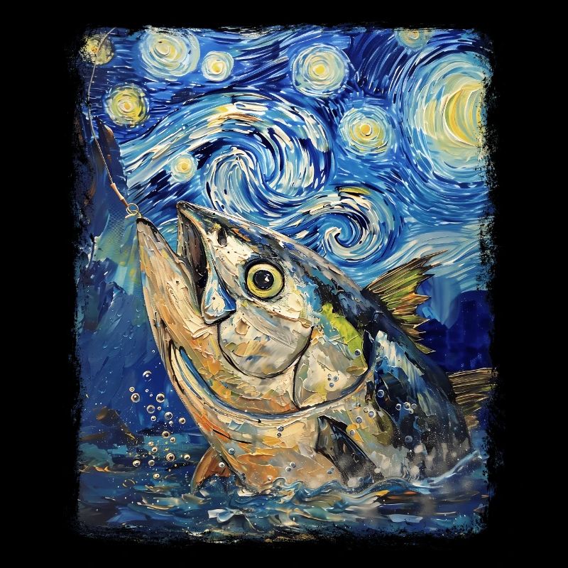 Thunfischfang Blauflossenthunfisch Sternennacht Ge