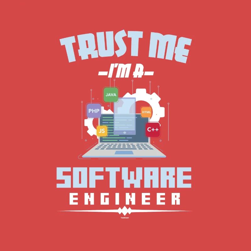 Funny Trust Me Ich bin ein Software Engineer Entwickler
