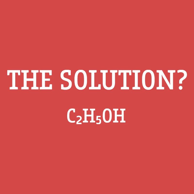 The solution C2H5OH