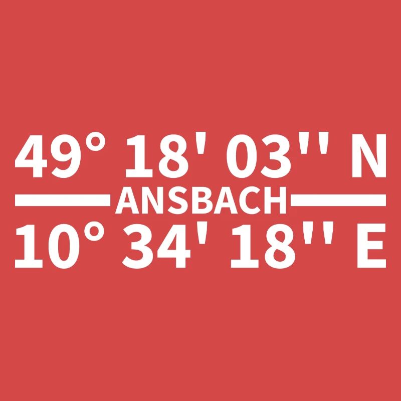 Ansbach Coordinates
