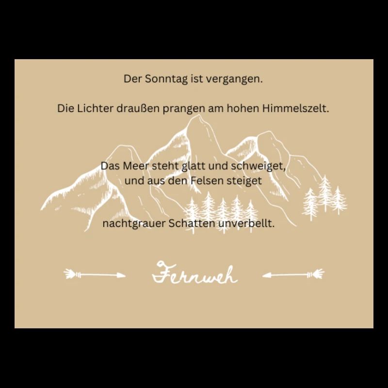 Sonntagabend am Mittelmeer