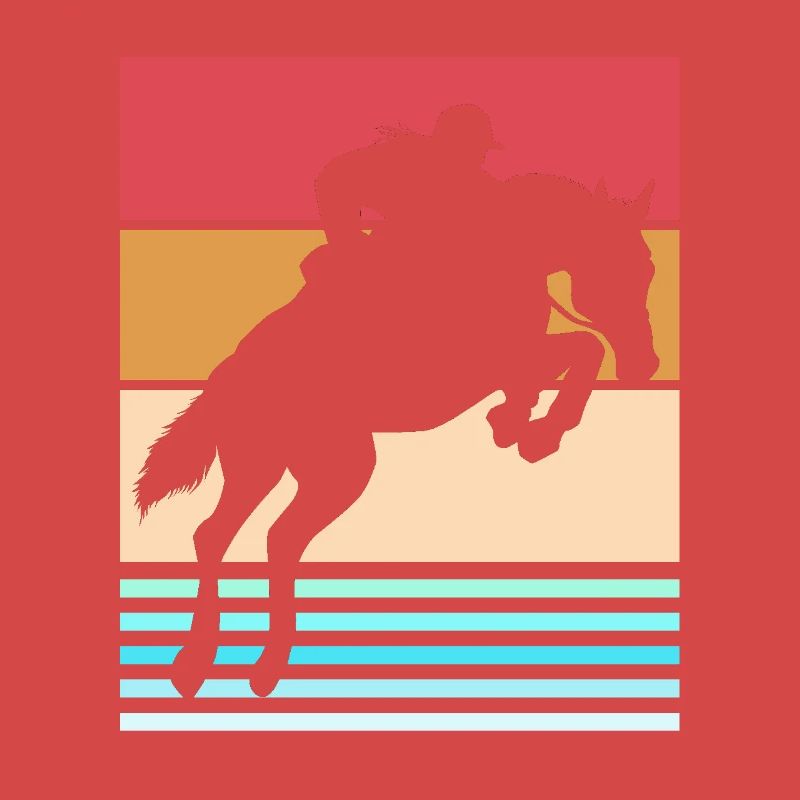 Springreiten Springpferd