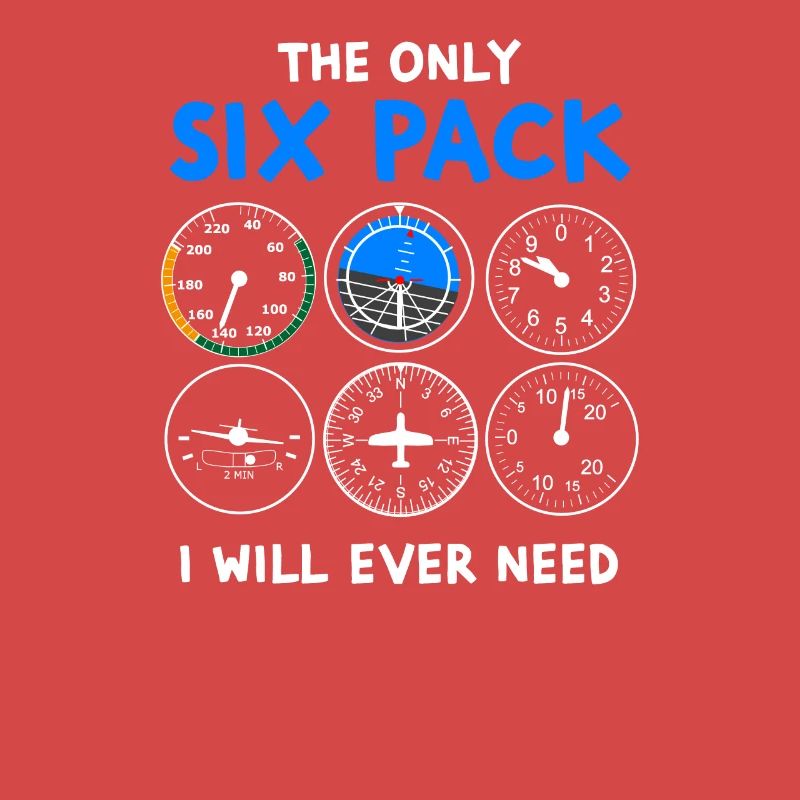 Pack de six pilotes - vol, avion, cours de pilotage