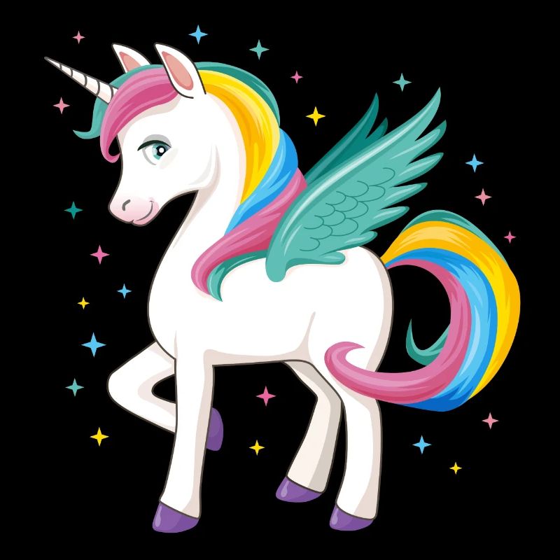 Einhorn Unicorn Sterne Geschenk