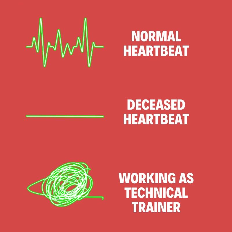 Technical Trainer Worker Funny Technical Trainer