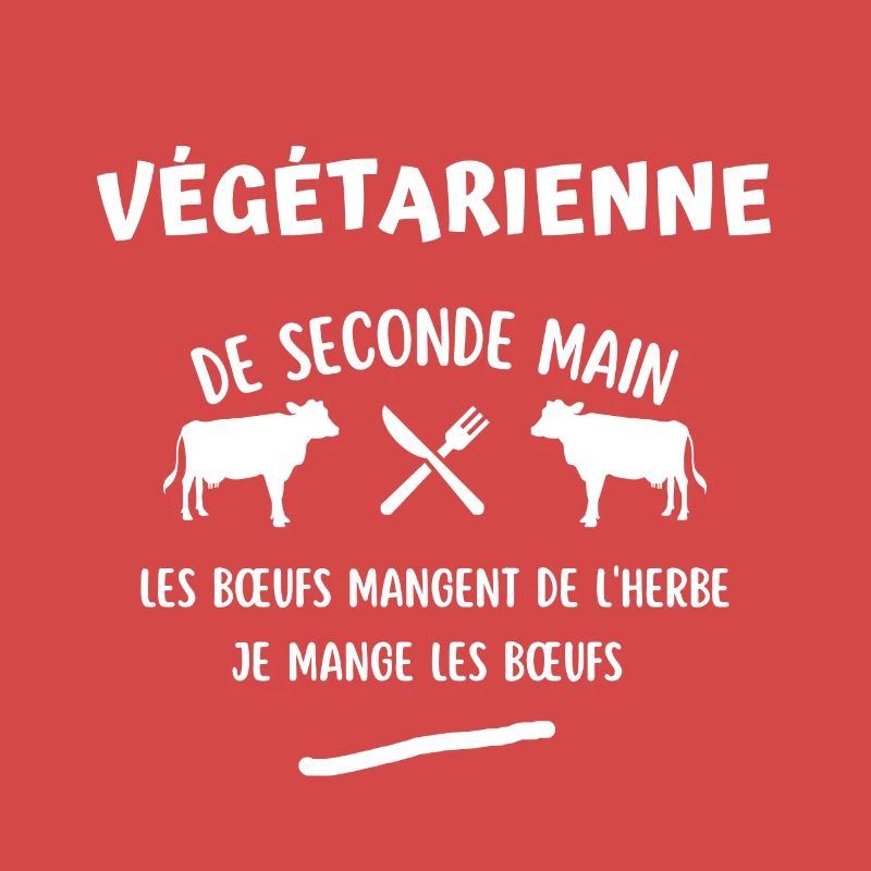 végétarienne de seconde main