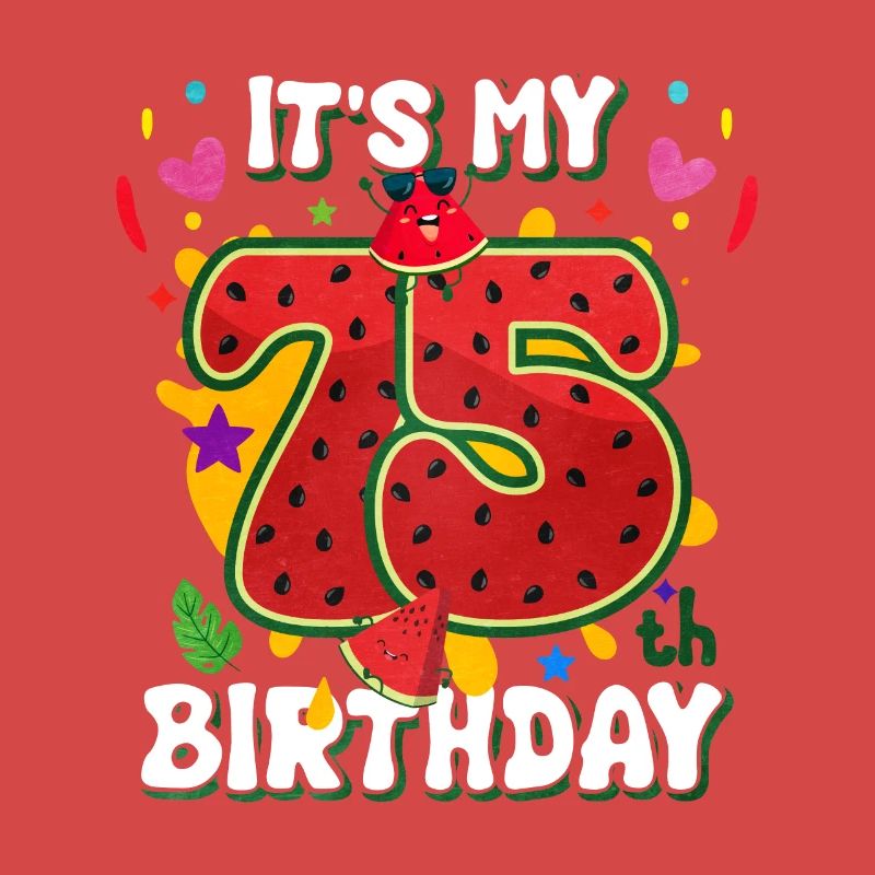75e anniversaire pastèque