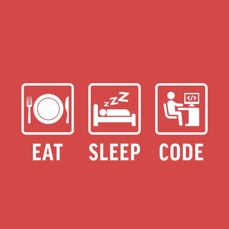 Eat sleep Code t-shirt programming
