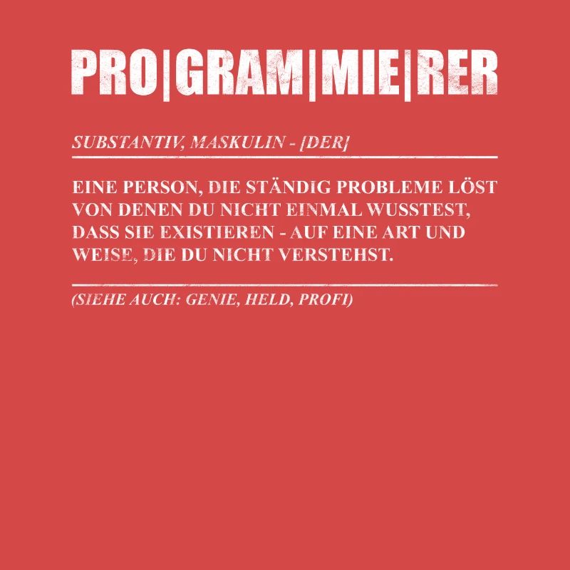 Programmierer Coder Code Nerd Geschenkidee