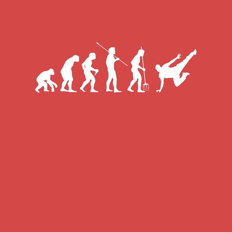 Evolution parkour freerunning jumping gymnast