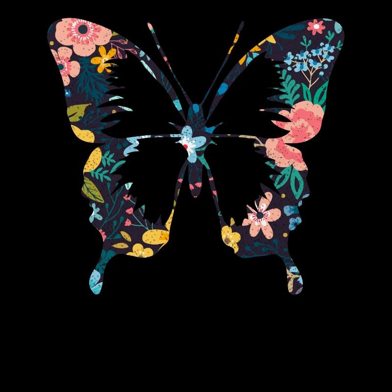 Jolies fleurs papillon