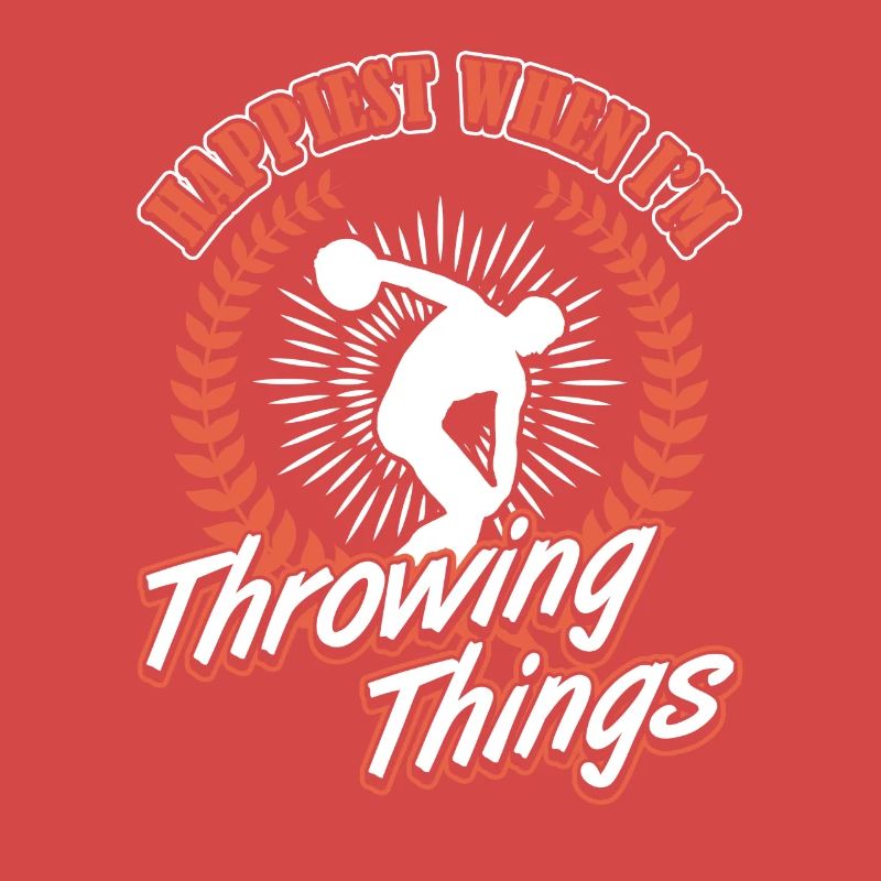 Diskus Happiest Throwing Things Discus Thrower