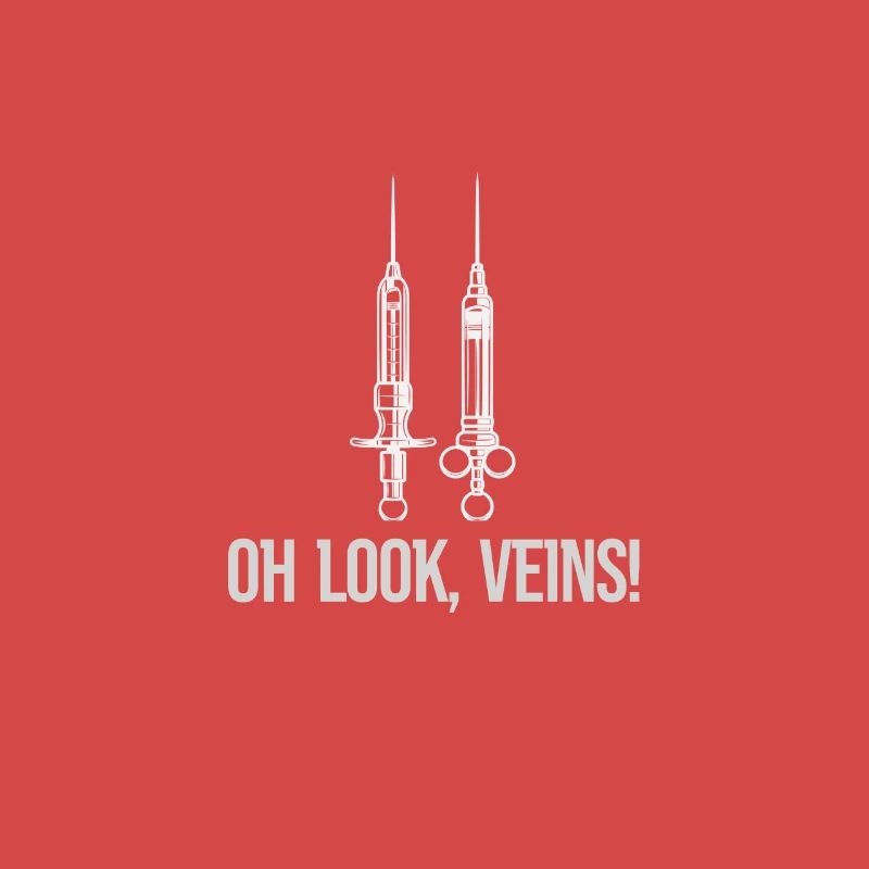 Oh look, veins! #Phlebotomist venipuncture
