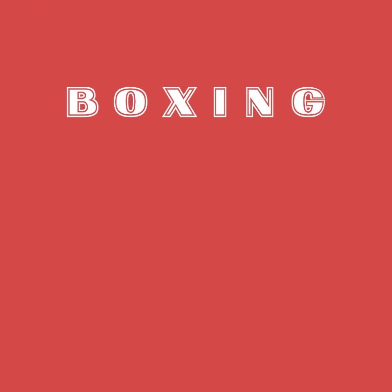 Lettrage de boxe