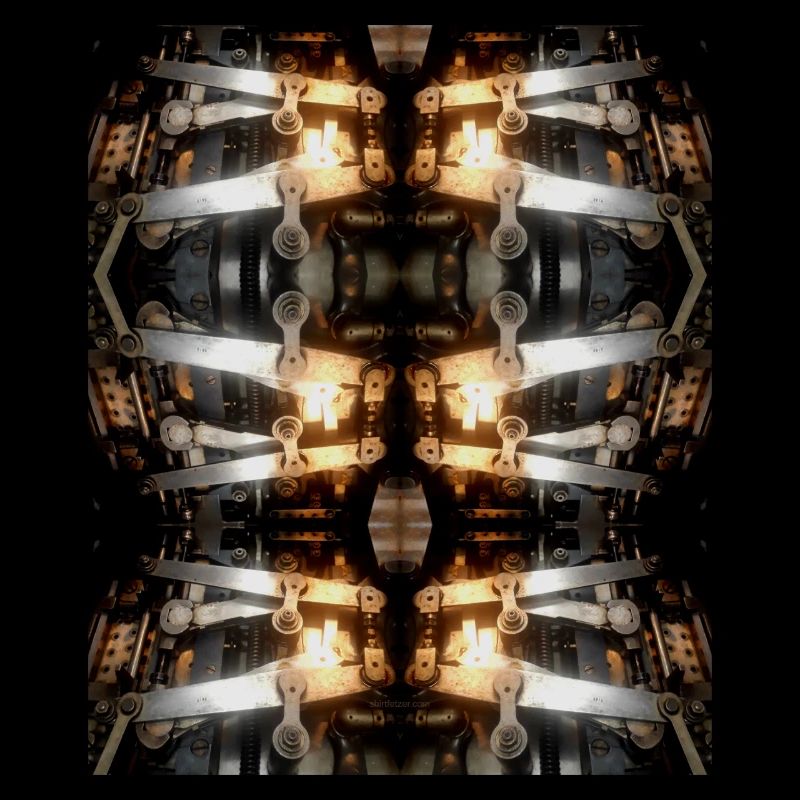 Steampunk Techno Mechanics Machine Man