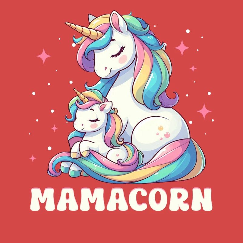 Mamacorn Einhornkostüm Lustige Mutter Mama