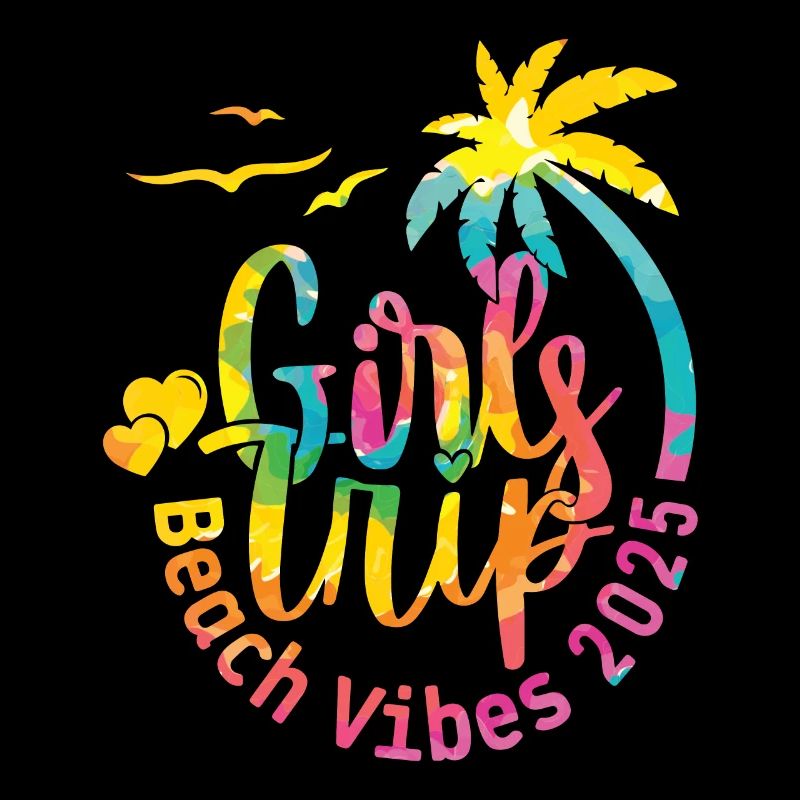 Weekend Girls Trip Beach Vibes 2025