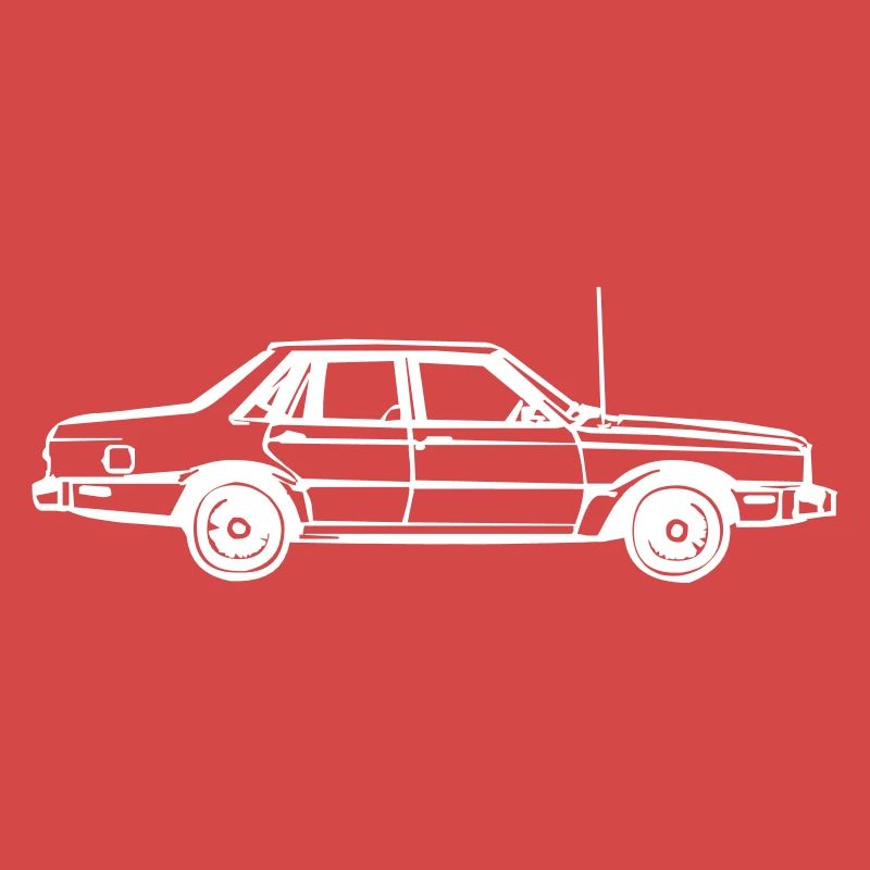 Auto mit einer Antenne