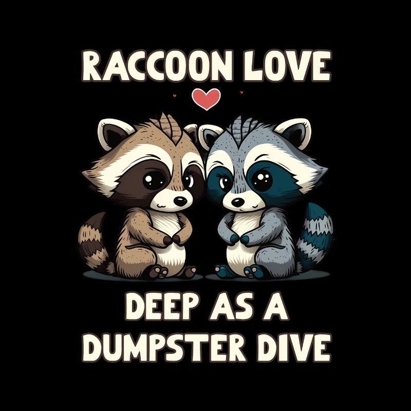 Raccoon Love is Deep as a Dumpster Dive
