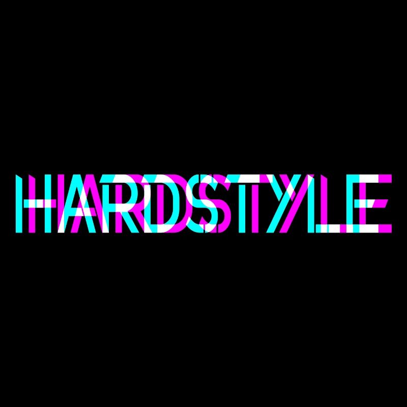 Hardstyle - Musique - Fastival -Rave -Edm - 3 d look