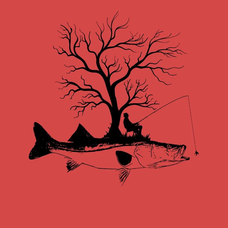 Graphic Tree - Fish Snook