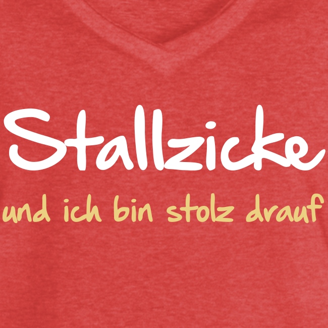 Stallzicke - Frauen Vintage T-Shirt