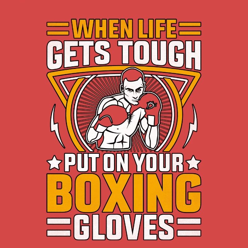 Wenn das Leben hart wird, ziehen Sie Ihre Boxhandschuhe an