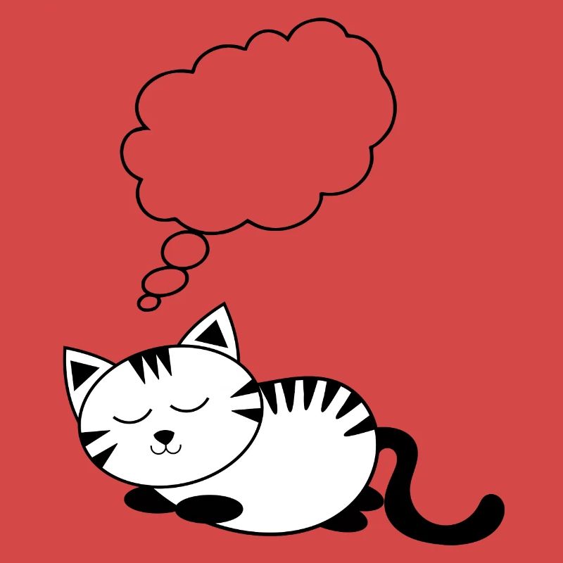Katze KätzchenTier Comic personalisierbar Geschenk