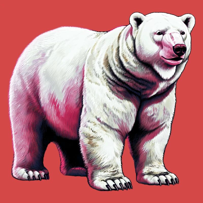 Weißer Eisbär