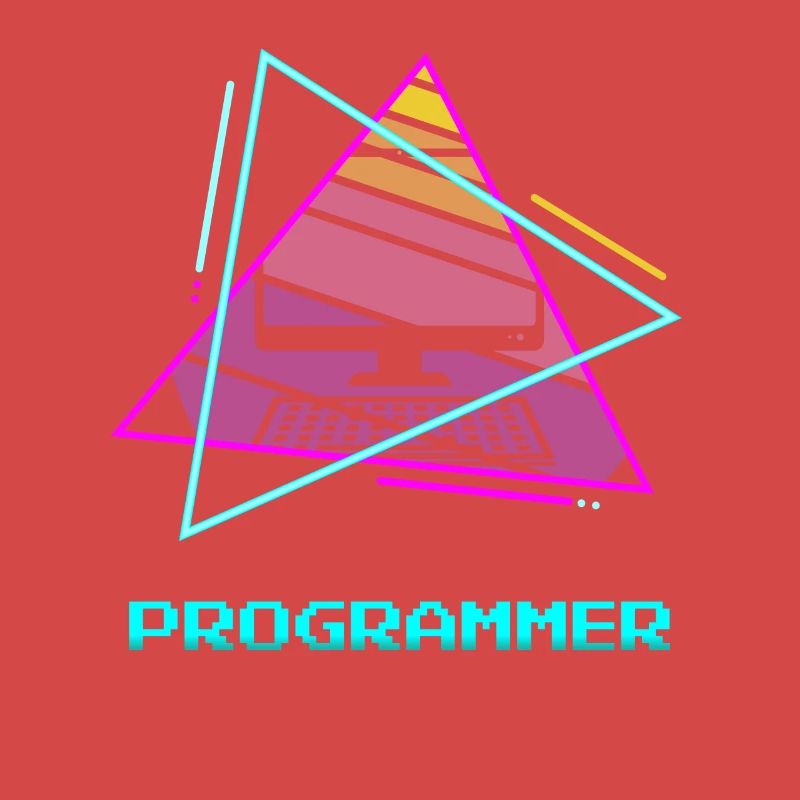 Programmeur rétro Programmation Informatique