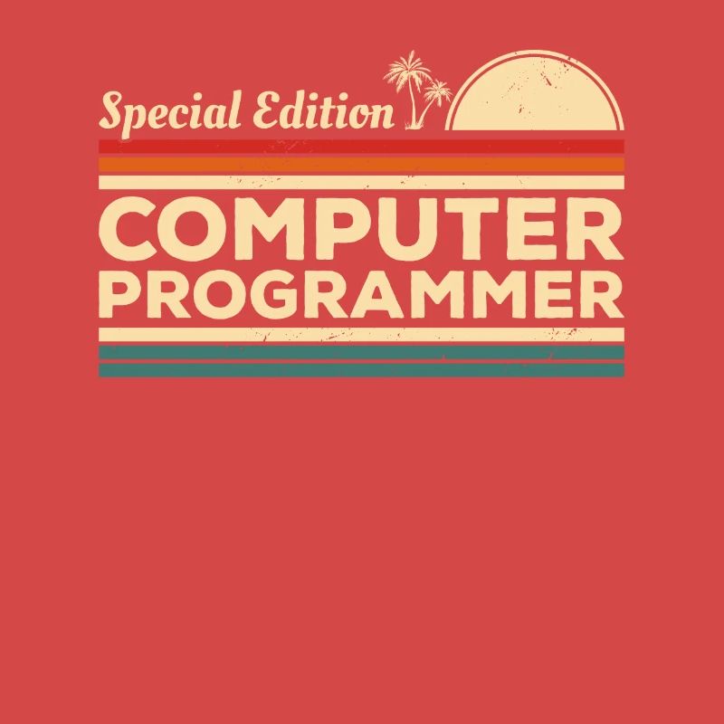 Retro Special Edition Computerprogrammierer