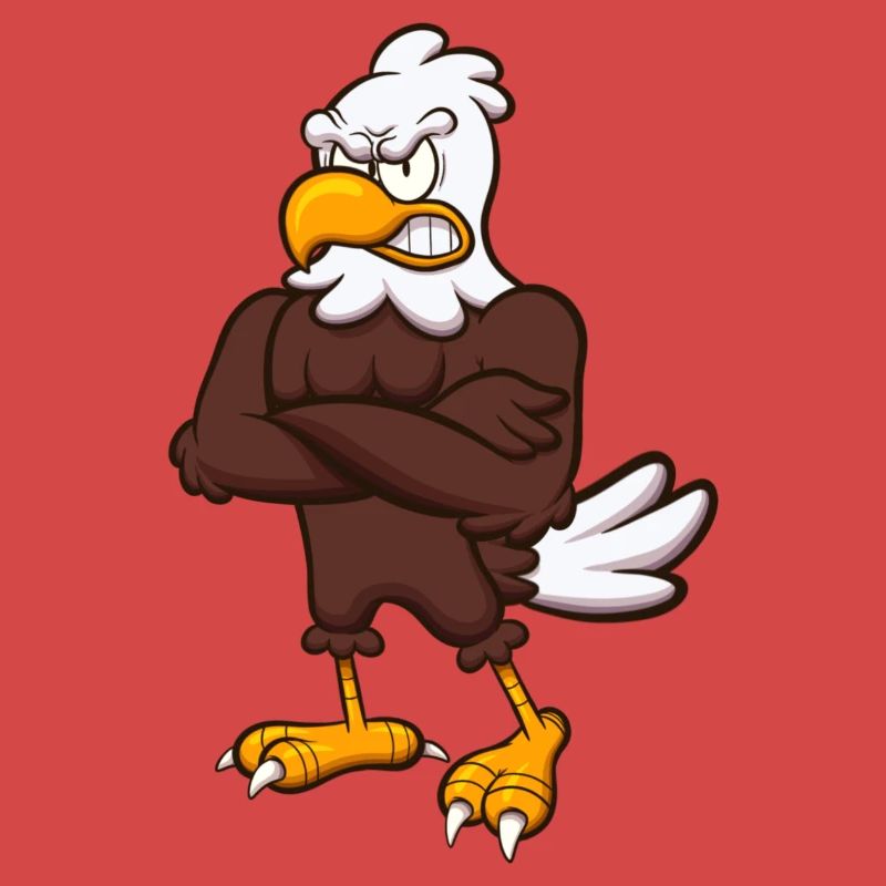 Angry Eagle Character