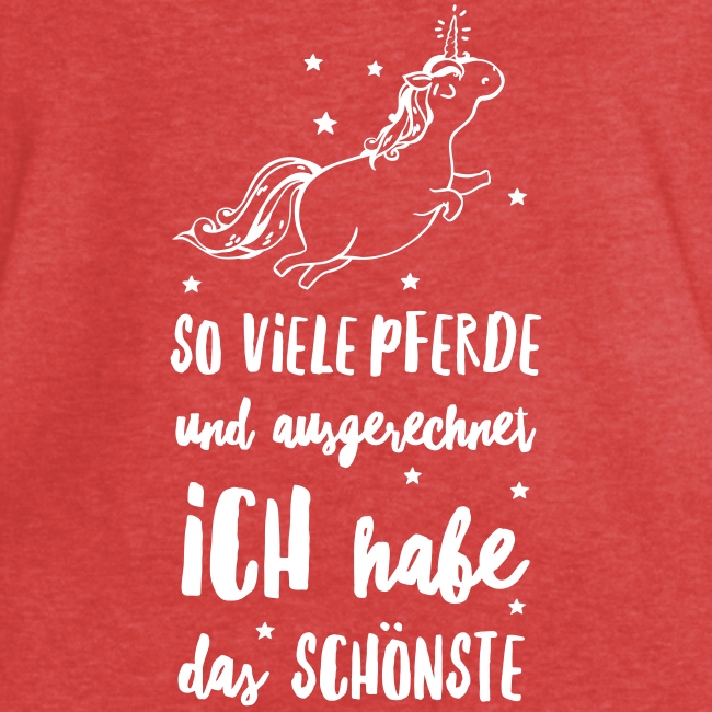 Vorschau: Schönste Einhorn - Frauen Vintage T-Shirt