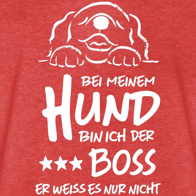 boss hund - Frauen Vintage T-Shirt
