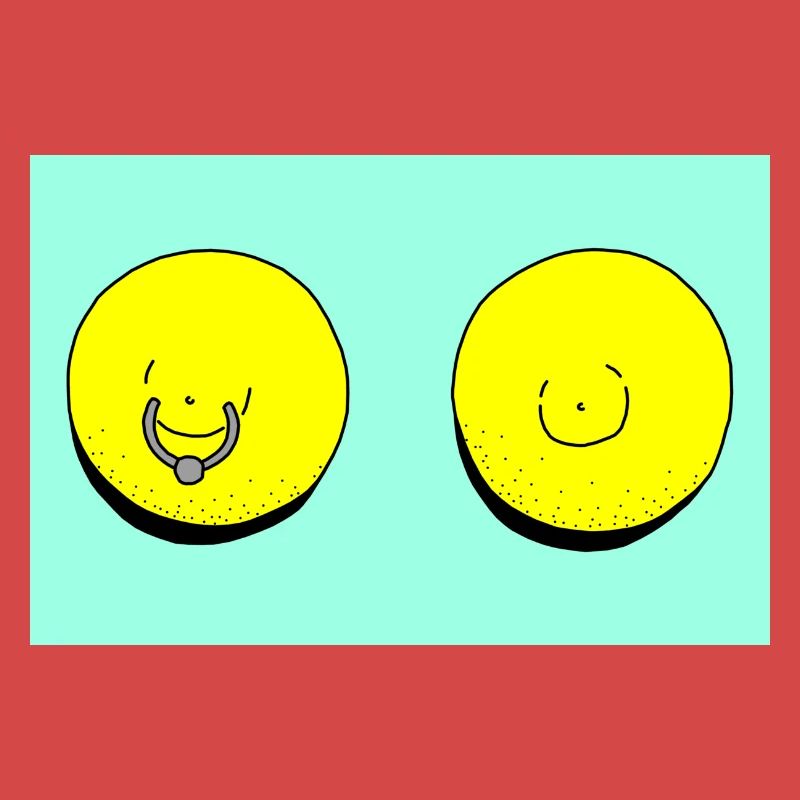 lemon piercing turquoise