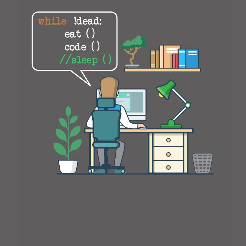 Eat Code Sleep | Funny Coder Programmierer