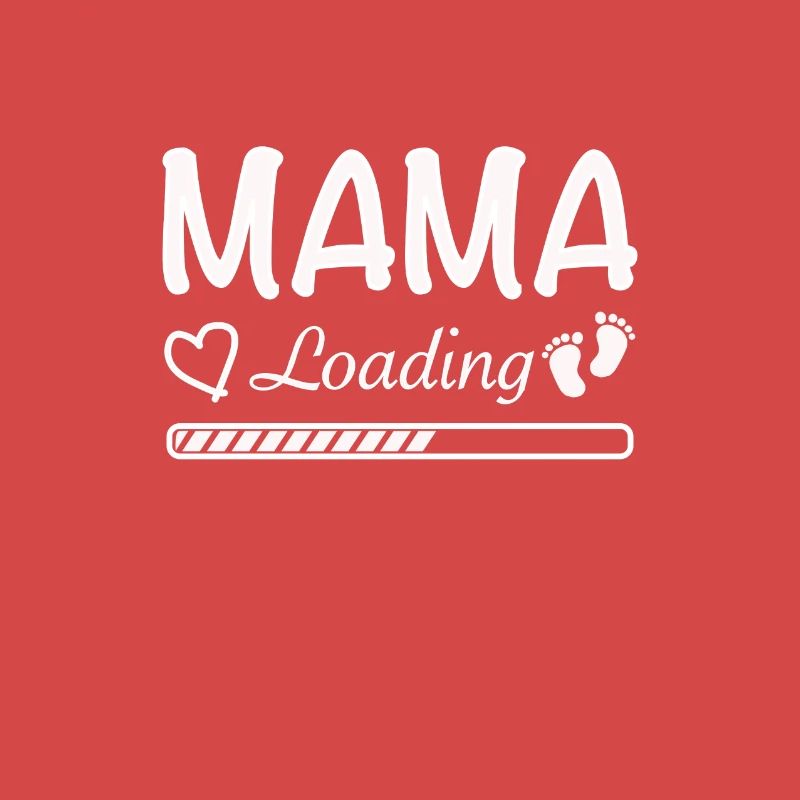 Mama loading Schwangerschaft Geschenkidee