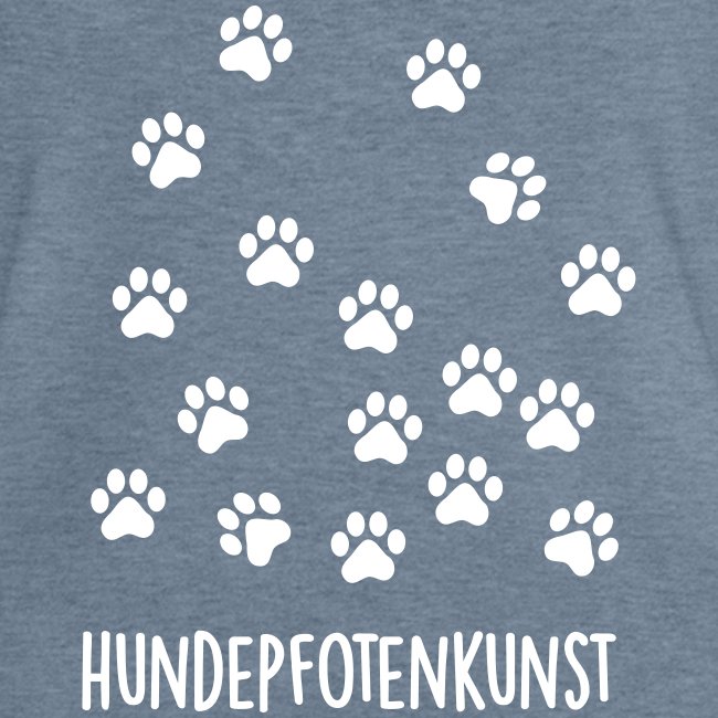Hundepfotenkunst - Frauen Vintage T-Shirt