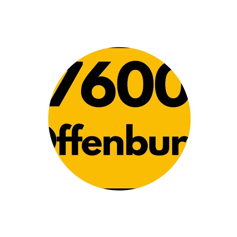ANCIEN CODE POSTAL RETRO 7600 OFFENBURG