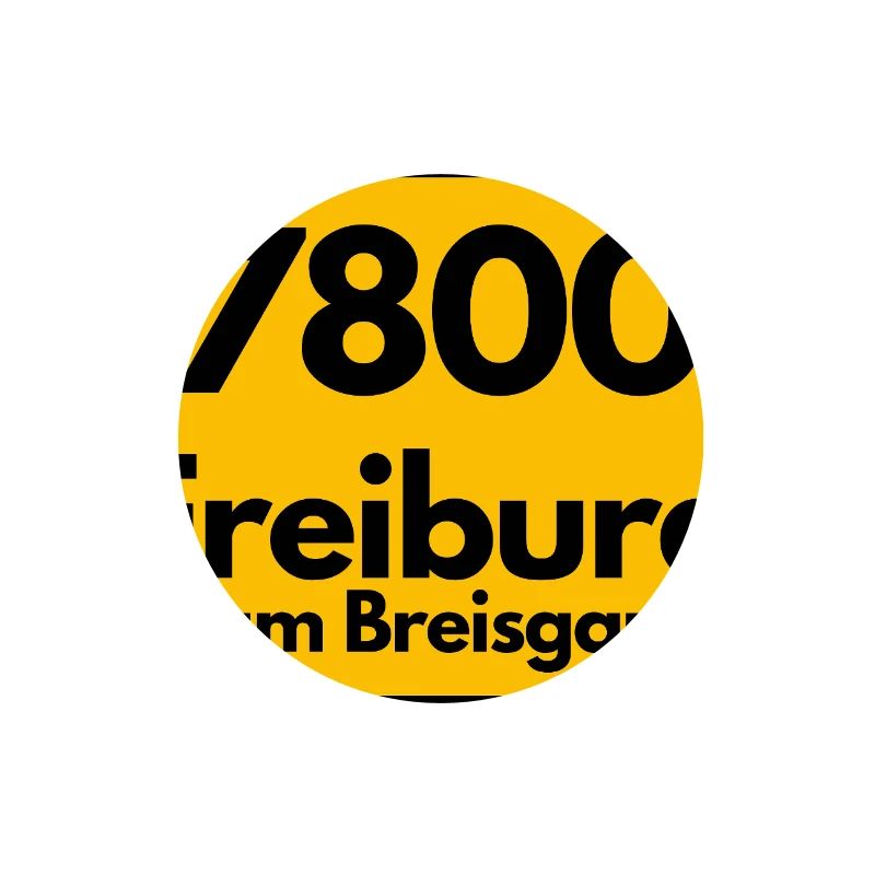 ANCIEN CODE POSTAL RÉTRO 7800 FREIBURG BREISGAU