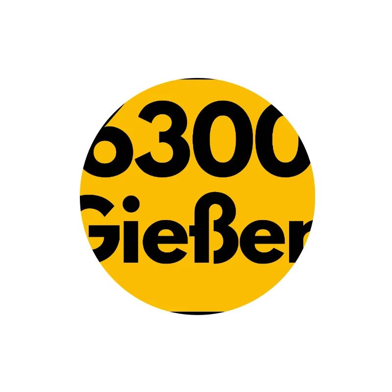 OLD POSTCODE ZIP CODE RETRO 6300 GIESSEN