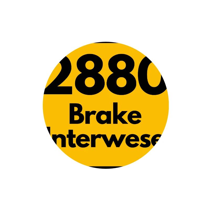 ANCIEN CODE POSTAL RÉTRO 2880 BRAKE UNTERWESER !
