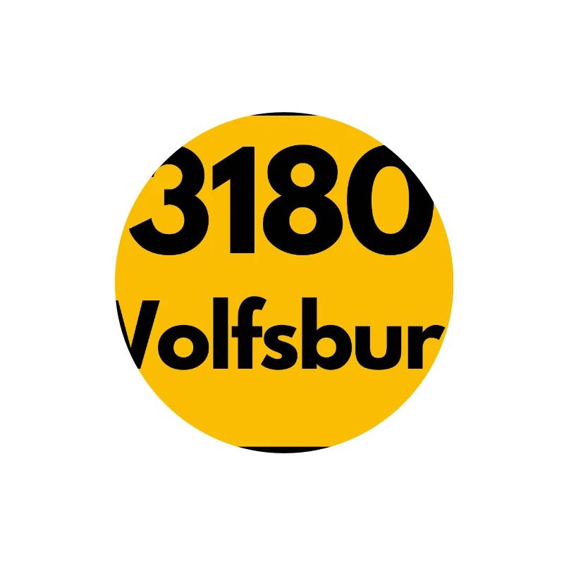 ANCIEN CODE POSTAL RETRO 3180 WOLFSBURG