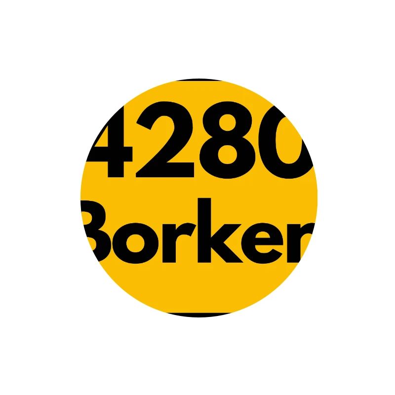 OLD POSTCODE POSTCODE RETRO 4280 BORKEN FÜNFTÜRME