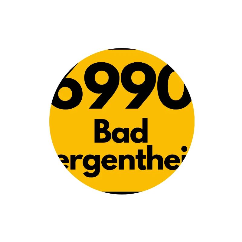 ANCIEN CODE POSTAL RETRO 6990 BAD MERGENTHEIM