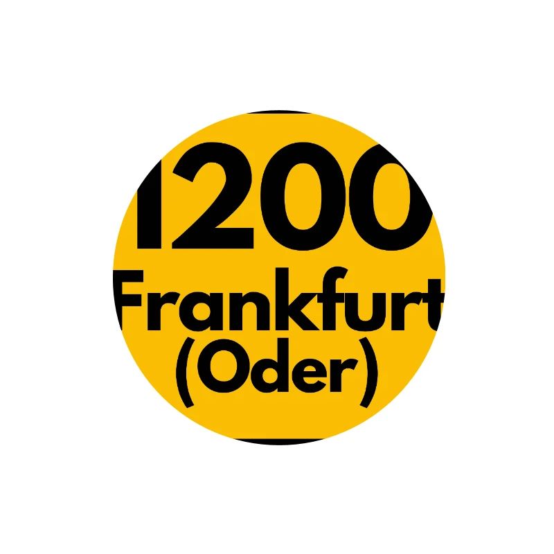 ALTE POSTLEITZAHL PLZ RETRO 1200 FRANKFURT ODER
