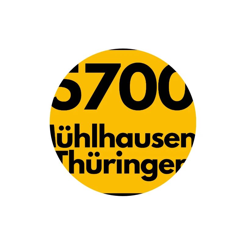 OLD POSTCODE 5700 MÜHLHAUSEN THURINGIA